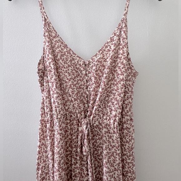 NWOT Rails Frida Garden Party HighLow Floral Ruffle Dress w/drawstring waist -Sm - Picture 7 of 16